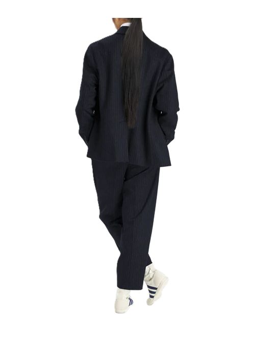 Barenapinstripe-pattern notched-lapels blazer completo sabi fune Barena | GID5730 0526170 NAVY